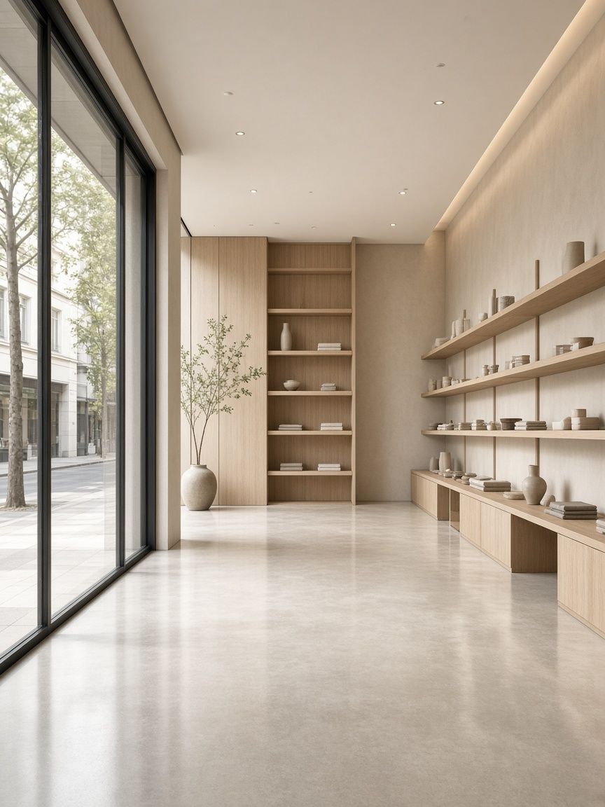 Illustrative image: retail stores & galleries