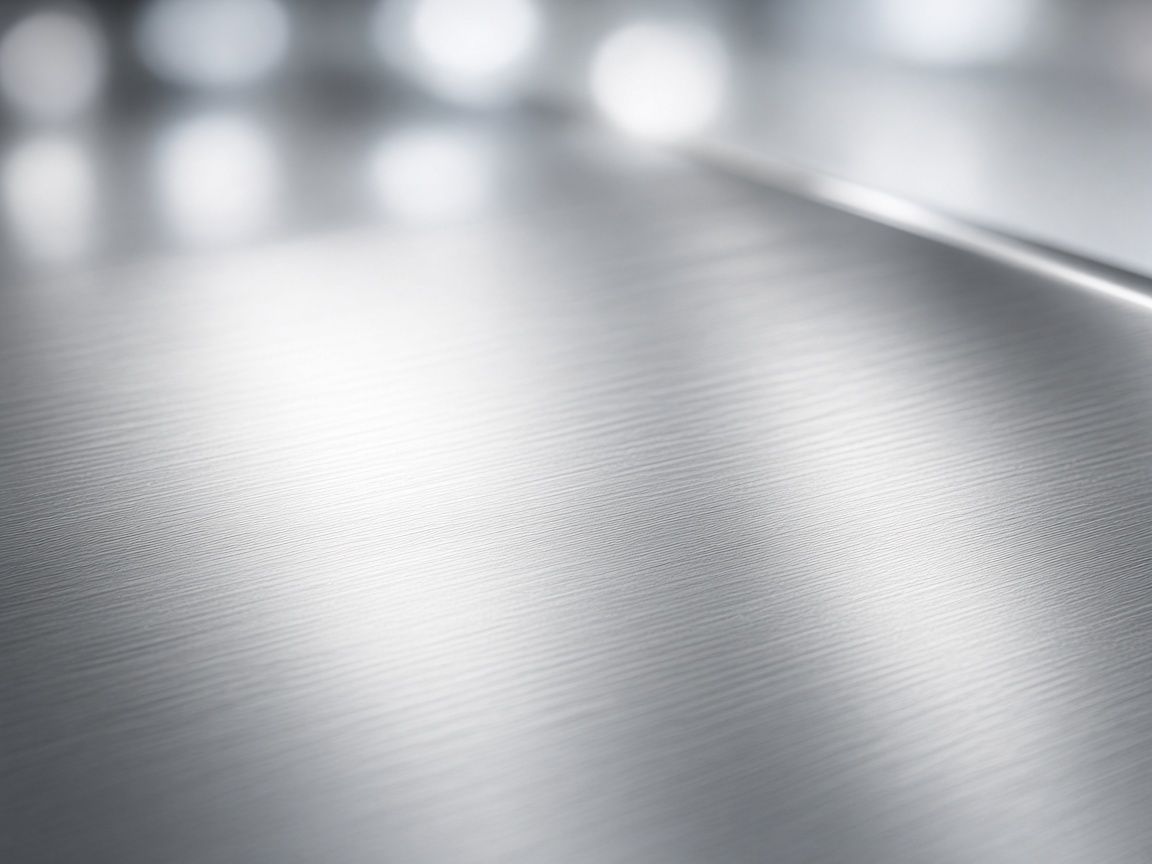 A spotless, polished surface with soft reflections